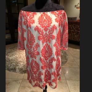 Off the shoulder dress